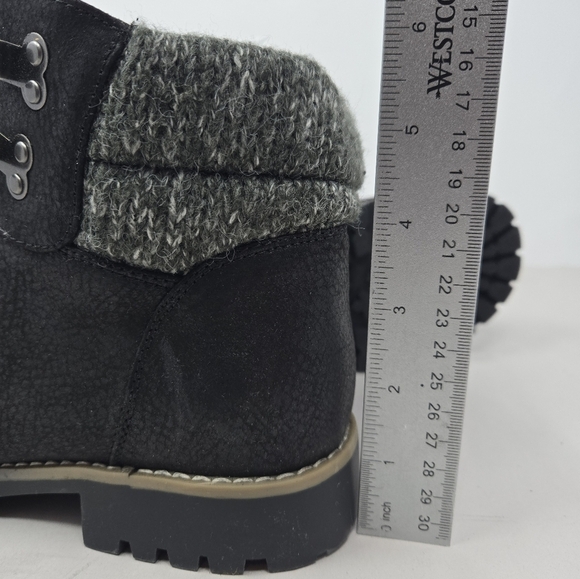 Cliffs By White Mountain In Women Cliffs By White Mountain Womens Sz 8.5W Pathfield Black Winter Hiking Boots